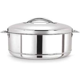 N-Duraa Stainless Steel Serving Dish - Hot & Cold [Pack of 2] - 1500 ml/2500ml