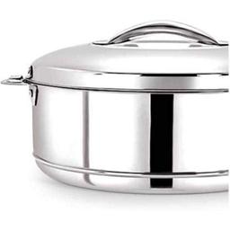 N-Duraa Stainless Steel Serving Dish - Hot & Cold [Pack of 2] - 1500 ml/2500ml