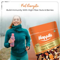 Happilo Premium International Dried Nuts and Berries Mix 200g