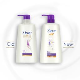 Dove Hair Therapy Dry Scalp Care Sulphate-Free Shampoo, No Parabens & Dyes, With Niacinamide, 380ml