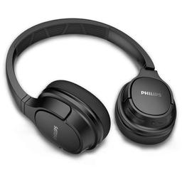 PHILIPS Audio Action Fit Bluetooth Wireless On Ear Headphones with mic Black