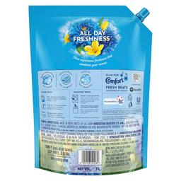 Comfort Morning Fresh Fabric Conditioner 2 L Refill Pack, After Wash Liquid Fabric Softener - For Softness, Shine & Long Lasting Freshness