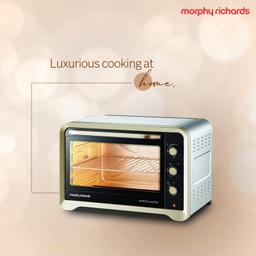 Morphy Richards 60RCSS Luxe Chef Oven Toaster Griller, with Convection and Rotisserie Function (Gold, Regular, 60 Liter)