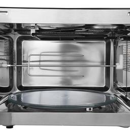 Haier 30L Convection Microwave Oven (HIL3001ARSB, Black) with In-Built Air Fryer | Motorized Rotisserie | Stainless-steel Cavity | 5 In 1 Microwave oven