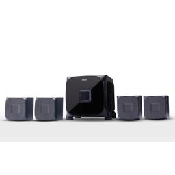 Philips Audio SPA8170B 4.1Ch 100W Bluetooth Multimedia Speaker with Rich Bass, Multi-Connectivity Option with Supporting USB, Optical, Aux-in for Easy Connection (Black)