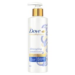 Dove Beautiful Curls Detangling Conditioner 380ml, For Curly Hair