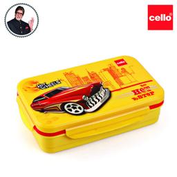 Cello Super Treat Insulated Lunch Box, Yellow
