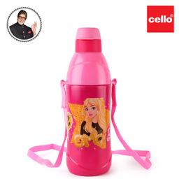 CELLO Puro Steel-X Kids Zee 600 | Water Bottle with Inner Steel and Outer Plastic | Insulated Water Bottle,
