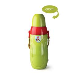 Cello Puro Kids Plastic Kids Water Bottle, 600ml, Green