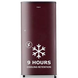 Whirlpool 184 L 2 Star Direct-Cool Single Door Refrigerator (205 WDE CLS 2S SHERRY WINE-Z, Red, 2023 Model)