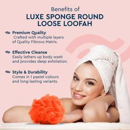 Back Scrubber for Shower ,Bath Body Brush & Kai, Bath Shower Loofah Sponge, Pouf Body Scrubber.