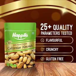 Happilo Premium California Almonds Buy  500g  Get 500g Free