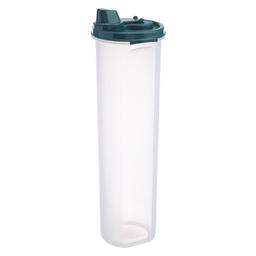 Signoraware Jumbo Easy Flow Plastic Container, 1.1 Litres, Forest Green