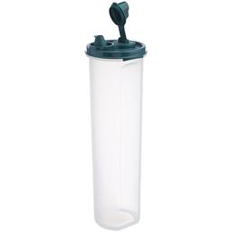 Signoraware Jumbo Easy Flow Plastic Container, 1.1 Litres, Forest Green