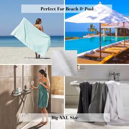 LIFE STYLE COMBO - SmartQuick Premium 65 litres, Trekking Bag + Birra  Glacier Perfume - 80ml + Birra Epic - 80 ml + Cotton White Bath Towel - 2 pcs + Free Card