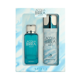 LIFE STYLE COMBO - Linen Shirting Fabrics - 2 pcs  + Cotton White Bath Towel - 2 pcs + Acqua Birra {Gift pack - Body Spray - 1 pc & Perfume - 1 pc] + Free Card