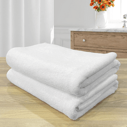 LIFE STYLE COMBO - Linen Shirting Fabrics - 2 pcs  + Cotton White Bath Towel - 2 pcs + Acqua Birra {Gift pack - Body Spray - 1 pc & Perfume - 1 pc] + Free Card