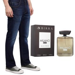 Men's Jeans - 1 pc + Birra Milano Max Perfume 120 ml - 1pc