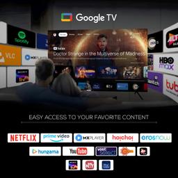 Haier 80cm (32) HD Ready Smart LED Google TV LE32W400G -N (Black)