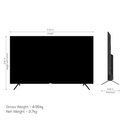 Haier 80cm (32) HD Ready Smart LED Google TV LE32W400G -N (Black)