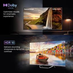 Haier 139 cm (55) S800 Series 4K Ultra HD Smart QLED Google TV 55S800QT-P (Grey)