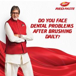 Dabur Red Toothpaste -1000g (500g*2) | World's No.1 Ayurvedic | Fluoride Free | Helps In Bad Breath Treatment, Cavity Protection, Plaque Removal | For Whole Mouth Health | Power Of 13 Potent Ayurvedic Herbs