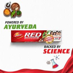 Dabur Red Toothpaste -1000g (500g*2) | World's No.1 Ayurvedic | Fluoride Free | Helps In Bad Breath Treatment, Cavity Protection, Plaque Removal | For Whole Mouth Health | Power Of 13 Potent Ayurvedic Herbs