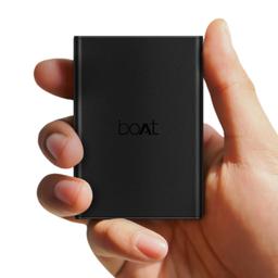 boAt Newly Launched Pocket Energyshroom PB400 Pro 20000mAh | Compact Power Bank w/Type-C Input (2-Way Port), 3X Output Ports,2-Way 22.5W Fast Charging, Pass-Through Charging(Carbon Black)
