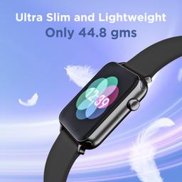 boAt Wave Lite Smart Watch w/ 1.69" (4.2 cm) HD Display, Sleek Metal Body, HR & SpO2 Level Monitor, 140+ Watch Faces, Activity Tracker, Multiple Sports Modes, IP68 & 7 Days Battery Life(Active Black)