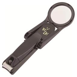Kai Loupe Nail Clipper with Loupe Lens (Stainless Steel)
