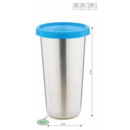 Signoraware Jumbo Stainless Tumbler Steel, 450ml
