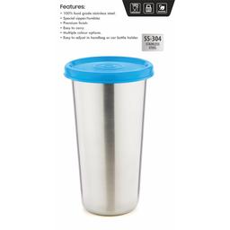 Signoraware Jumbo Stainless Tumbler Steel, 450ml