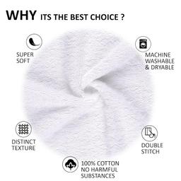 100% Cotton Bath Towel Pack of 2 , Large Size , Super Soft Bath Towels Men & Women,& Sri Sri Tattva Almond Honey Soap,100g Pack of 2