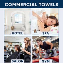 100% Cotton Bath Towel Pack of 2 , Large Size , Super Soft Bath Towels Men & Women,& Sri Sri Tattva Almond Honey Soap,100g Pack of 2