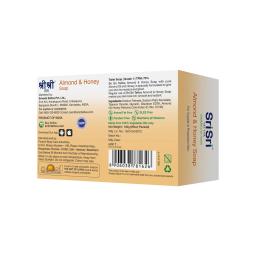 100% Cotton Bath Towel Pack of 2 , Large Size , Super Soft Bath Towels Men & Women,& Sri Sri Tattva Almond Honey Soap,100g Pack of 2