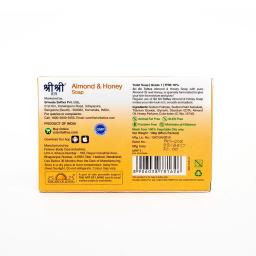 100% Cotton Bath Towel Pack of 2 , Large Size , Super Soft Bath Towels Men & Women,& Sri Sri Tattva Almond Honey Soap,100g Pack of 2