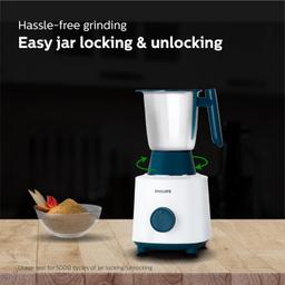 Philips HL7535/01 Mixer Grinder, 500W, 3 Jars with 5 Year Warranty on Motor, Bigger jar sizes