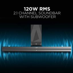 boAt Aavante Bar 1580 2.1 Channel Home Theatre Soundbar with 120W Signature Sound,