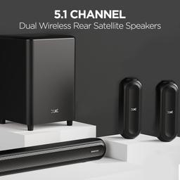 boAt Aavante Bar 3200D Soundbar with Dolby Audio,350W RMS Signature Sound,5.1 Channel,3D Surround Sound,