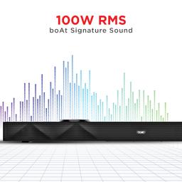boAt Aavante Bar Raga Bluetooth Soundbar with 100W RMS Signature Sound, 2.2 Channel,