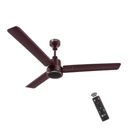 Orient Electric 1200 mm Zeno BLDC | BLDC energy saving ceiling fan with Remote |BEE 5-star rated | Saves up to 50% on electricity bills Orient | Brown,