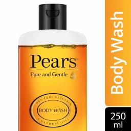 Pears Bodywash Moisturising 98 Pure Glycerine 250ml (Free Loofah)
