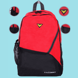 Falconnet  Laptop Backpack 27 Ltrs, Red