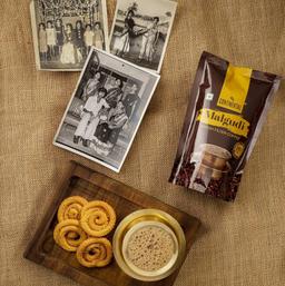 Continental Malgudi Filter Coffee 500gm Pouch | (80% Coffee - 20% Chicory) | Traditional South Indian Filter Coffee Powder | Freshly Roasted Ground Coffee