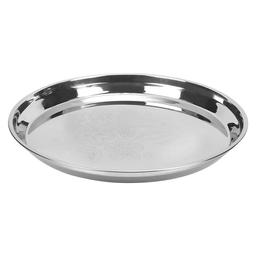 Stainless Steel Plate Laser Engraved Printed Designer (Set of 01)