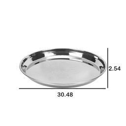 Stainless Steel Plate Laser Engraved Printed Designer (Set of 01)