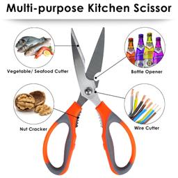 N - Duraa Kichen Gas Lighter With N-Duraa Kitchen Scissors (Pack of 3 Pcs)