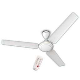 Bajaj Frore Turbo 1200 MM BLDC Ceiling Fan For Home | Remote Control Operated | 5 Star Rated | Energy Saving | Lightweight Ceiling Fan | High Speed | Anti Corrosive Blacdes 【White】