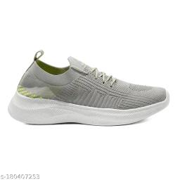 ASIAN Men's HATTRICK-19 Grey Sports Running Walking & Gym LIghtWeight Stylish Shoes for Boys & Men