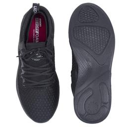 Asian Brand Men's Creta-12 Laced Sports Shoes (F.Black)